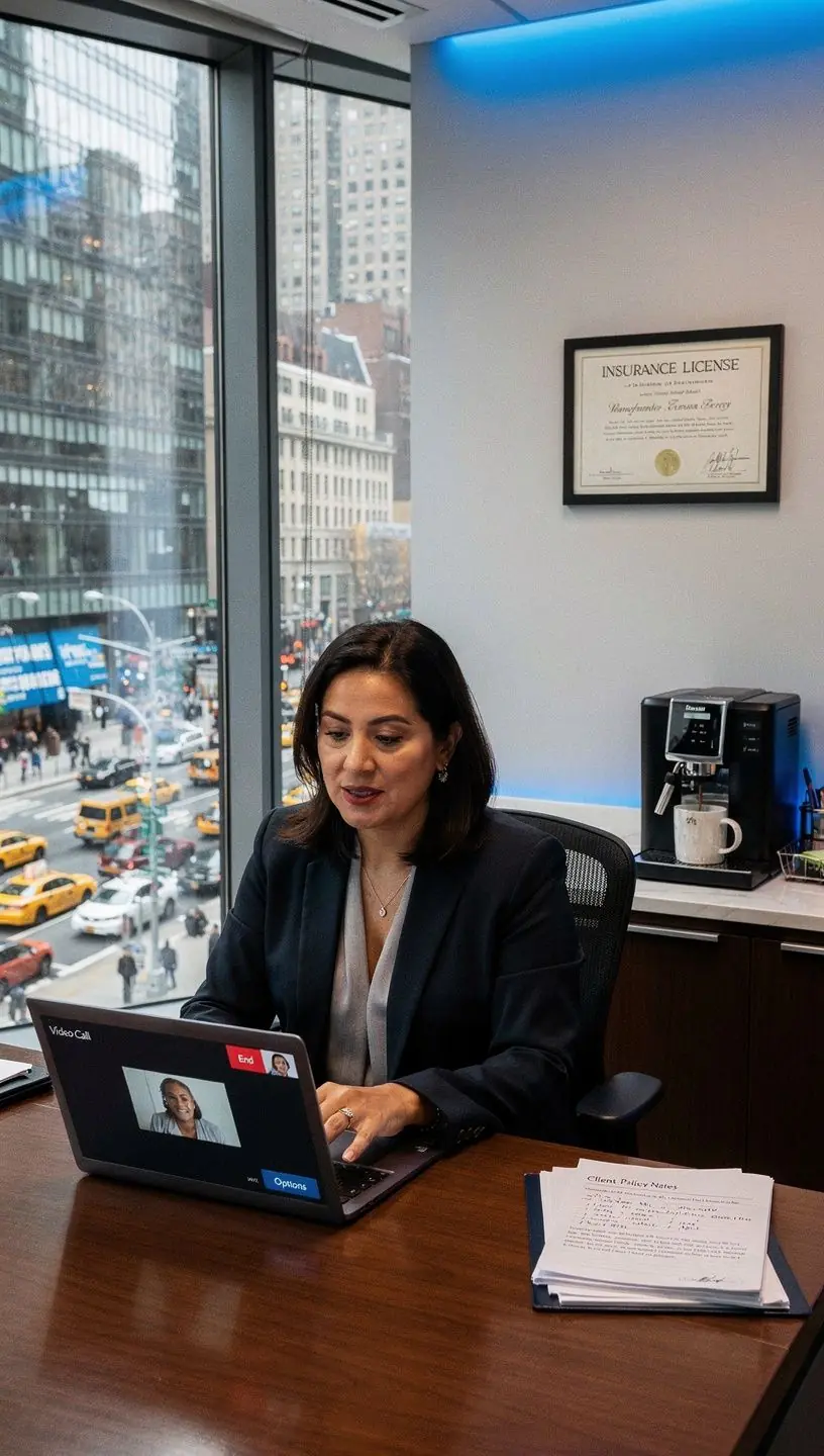 Zespół ekspertów przegląda dokumenty dotyczące roszczeń ubezpieczeniowych w przyjaznej atmosferze.